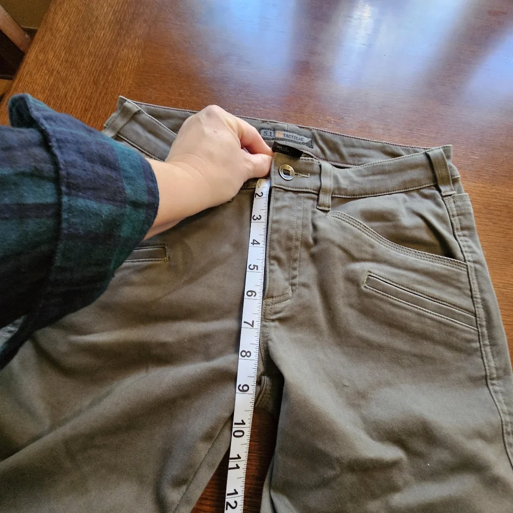 5.11 Tactical Skinny Pants With Zipper Ankle 6 Long - Picture 12 of 13